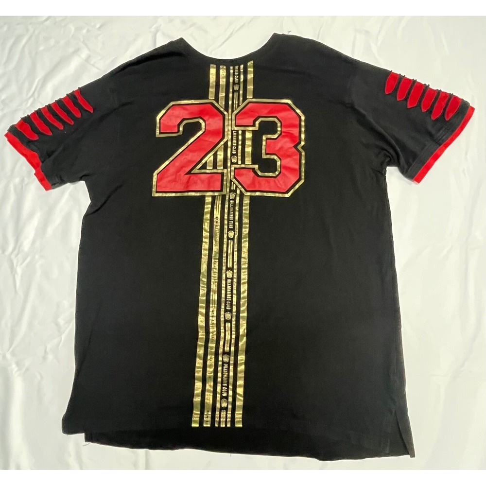 Switch Remarkable Men's Size XL Billionaires Club No. 23 BLACK GOLD RED  MENS XX